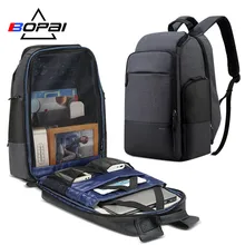 BOPAI 17inch Laptop Backpack USB Charging Bag Multifunction Anti theft Business High Capacity Waterproof Men Travel Backpack BOPAI 17inch Laptop Backpack USB Charging Bag Multifunction Anti theft Business High Capacity Waterproof Men Travel Backpack