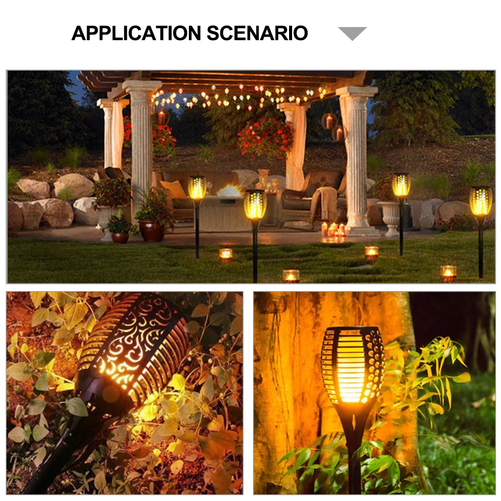 2 Pack 96 Led Ip65 Waterproof Landscape Decoration Outdoor Solar 2 Pack 96 Led Ip65 Waterproof Landscape