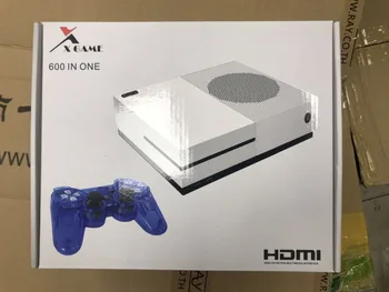 

X Game Mini 4K HDMI/AV Output 64 bit TV Handheld Console Dual Core Family Video Game Player Built-In 600 Classic Games 2 Gamepad