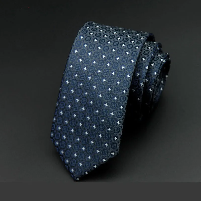 Casual-Men-s-Necktie-Stripe-Printed-Tie-For-Wedding-Party-Polyester-Yarn-Wedding-Jacquard-Slim-Skinny