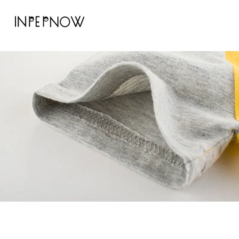 INPEPNOW/футболка для мальчиков с принтом животных детская футболка одежда детские