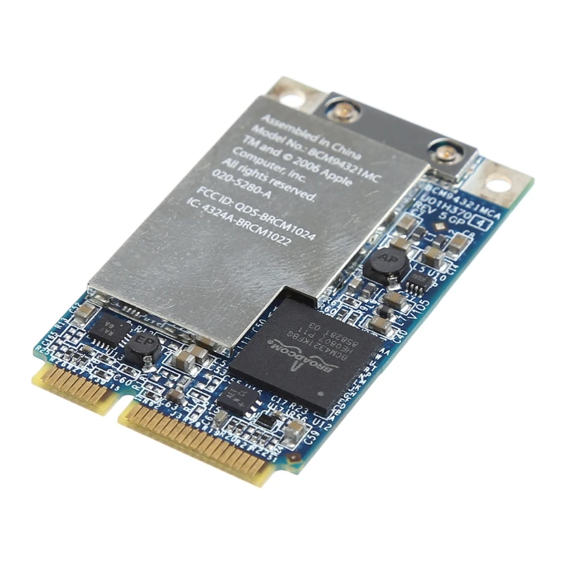 1 комплект 2,4G+ 5G 270M Wifi Беспроводная мини карта PCI-E для Macbook BCM94321MC 661-3874 Горячая Новинка