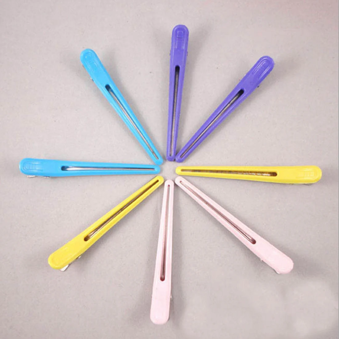 

12Pcs Black Hair Grip Clips Hairdressing Sectioning Cutting Hair Clamps Clip Professional Plastic Salon Styling Hair Clips 2017