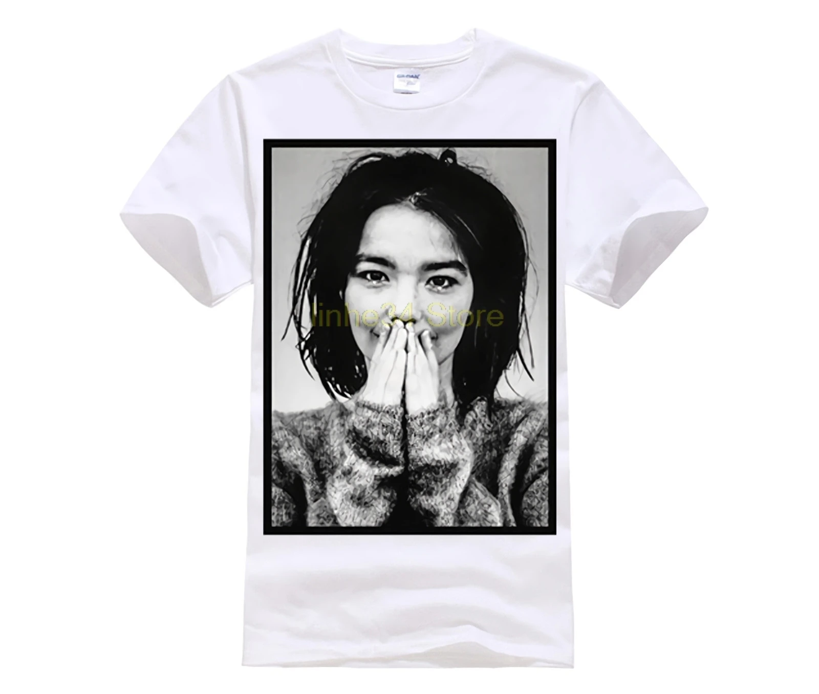 Bjork Short Sleeve Mens T-shirt Hot Selling 100 % Cotton Men T Shirt Men Clothing Plus Size Top Tee Funny Print Tops Men Bjork Short Sleeve Mens T-shirt Hot Selling 100 % Cotton Men T Shirt Men Clothing Plus Size Top Tee Funny Print Tops Men