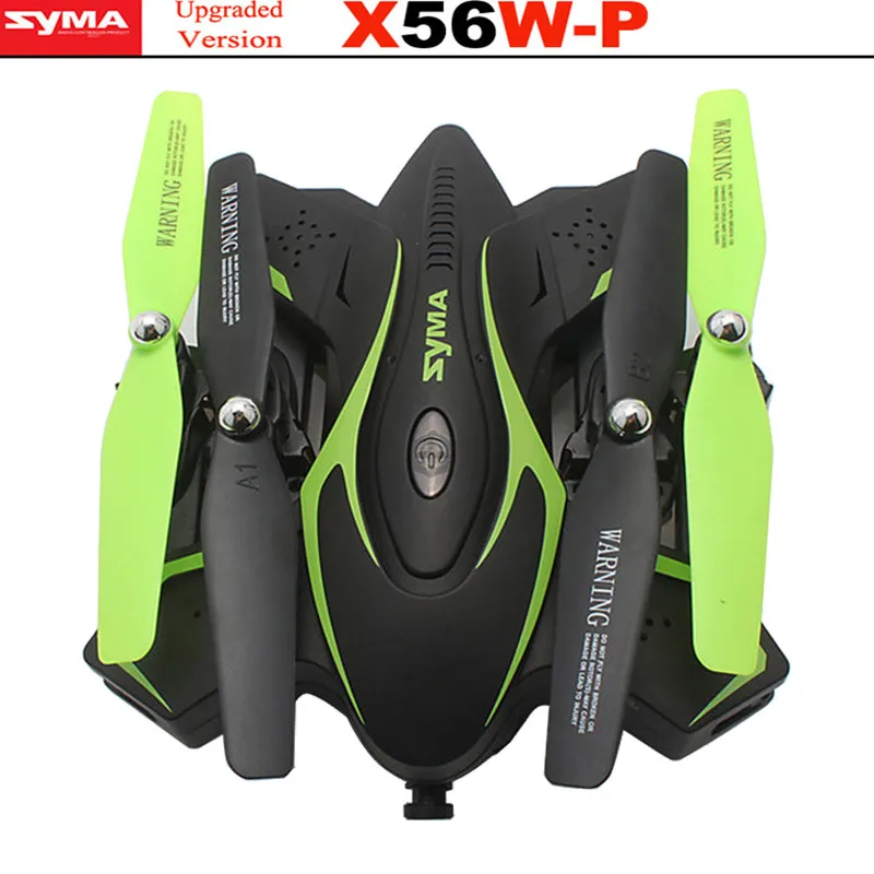 

Upgraded Syma X56W-P RC Drone Camera WIFI Real Time FPV Quadcopter Aircraft Remote Control Helicopter Folding Drone VS X56W