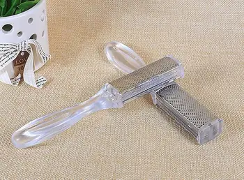 

New Arrival Metal Clear Double Side Foot Rasp File Callus Remover Dead Skin Remover Pedicure Foot Care Tool