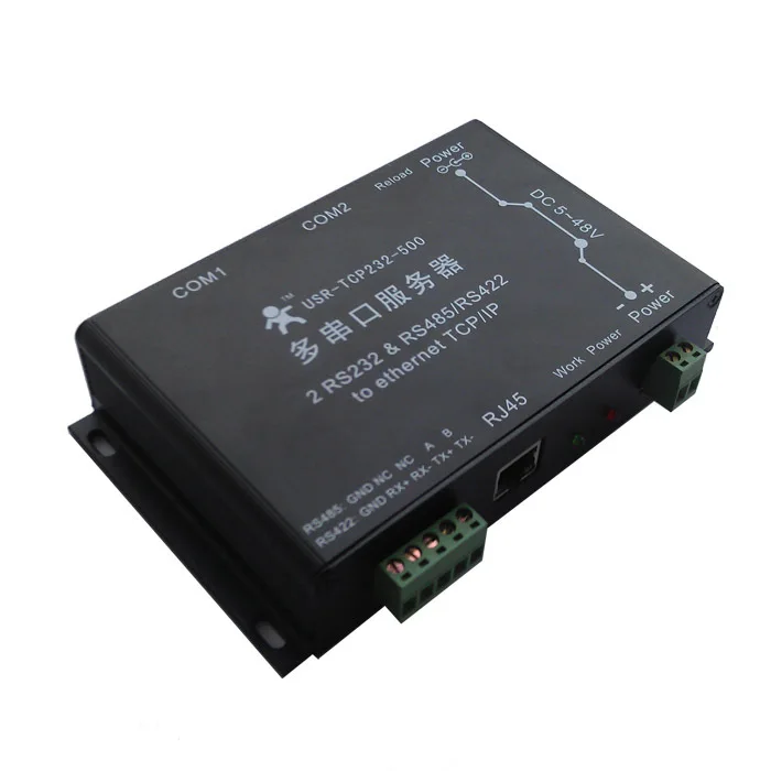 Serial Device Server 2 ports RS232 and 1 RS485/422 to