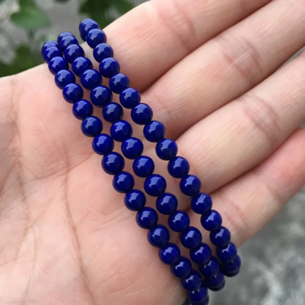 Natural Lapis Bracelet (3)