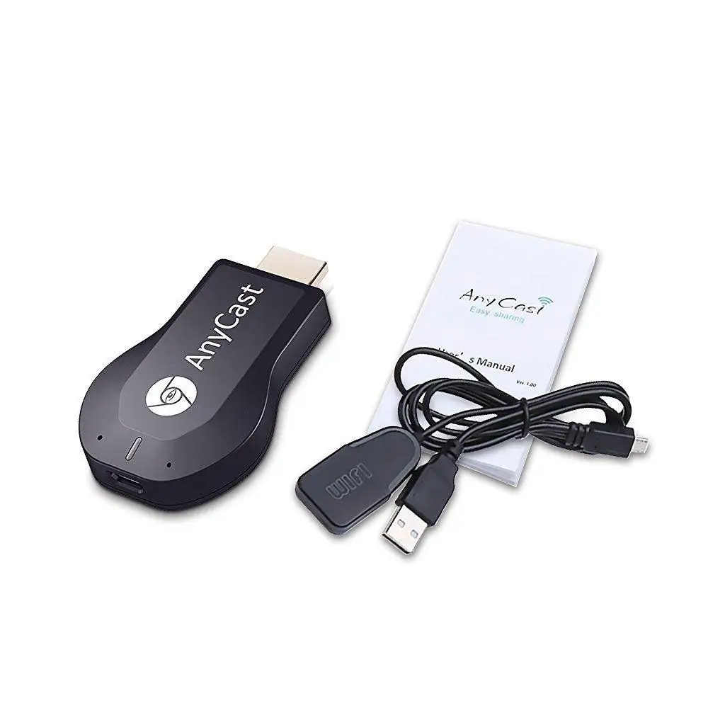 Anycast M2 iii плюс Miracast Chome литой беспроводной hdmi 1080 P тв карты Адаптер Wi Fi дисплей