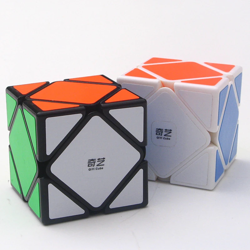 Qiyi QiCheng A speed Magic Cube 2 on 2 speed Cube, магические кубики, блоки, головоломка, игрушки для детей, cubo magico Jelly color