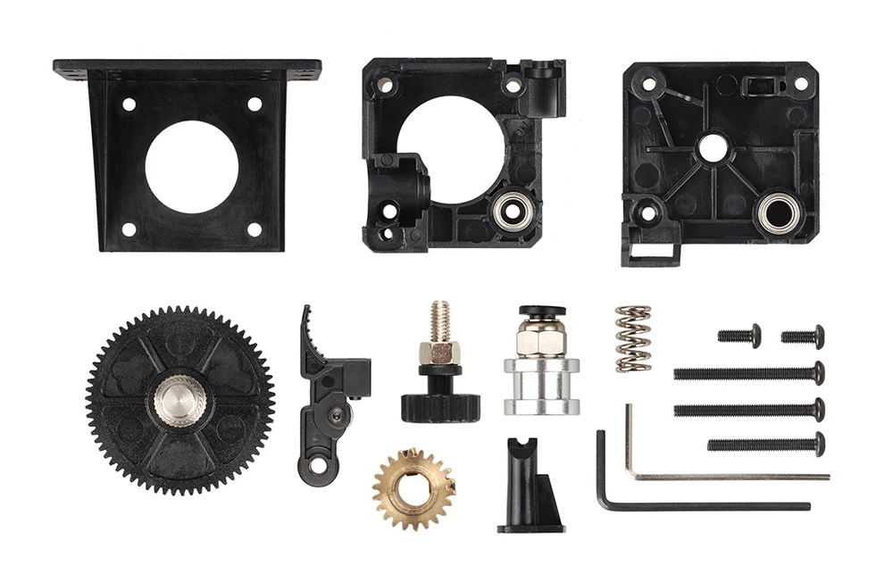 XCR3D Titan экструдер части 3D принтера для E3D V6 Hotend j-головка Боуден Монтажный кронштейн 1,75 мм нить 3:1 коэффициент передачи