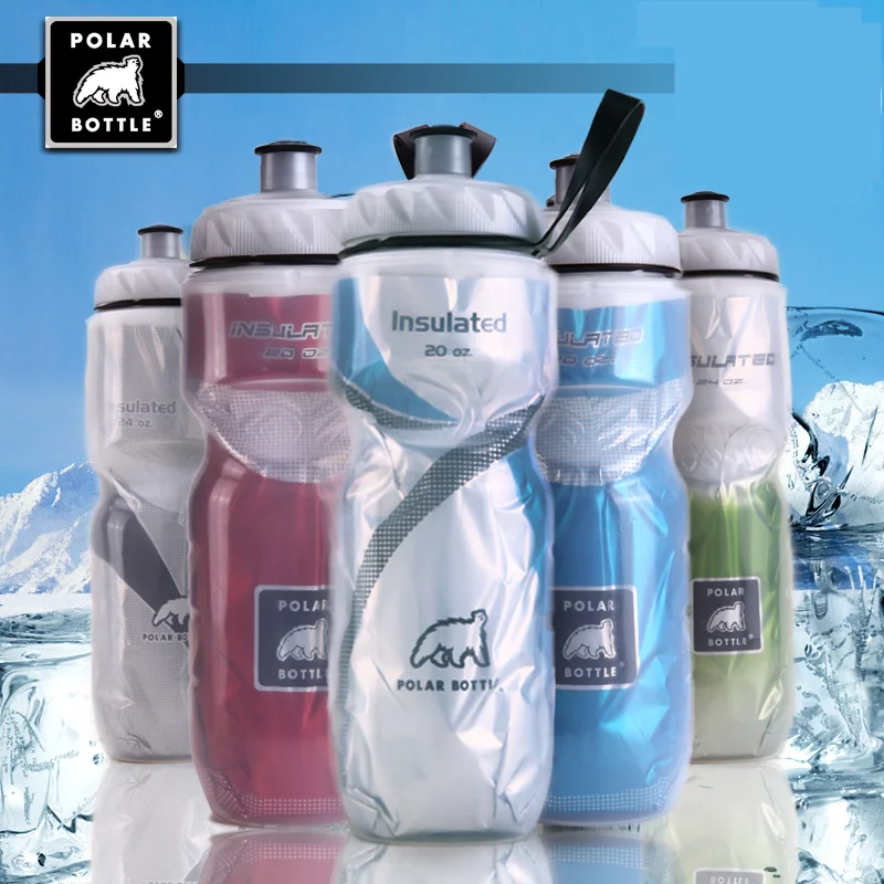 2018 New Hot Bicycle Cycling Insulated Water Bottle Skiing Keep Warm