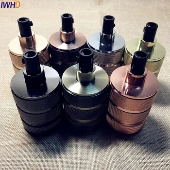 

E27 Lamp Holder Vintage E27 Socket Lampholder Edison Base Lamp Socket Loft Industrial Pendant Light Style