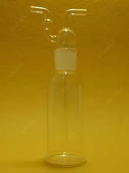 

500ml Gas Washing Bottle,straight Tube Type Gas Washing Bottle,lab Glassware