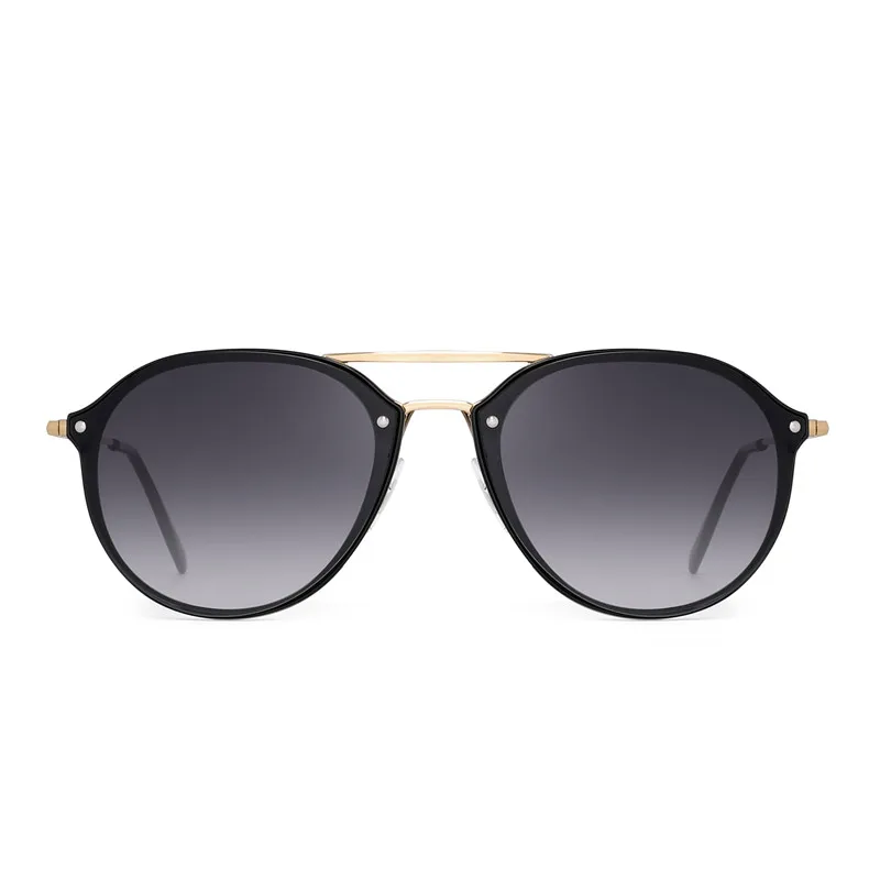 JM овальные круглые солнцезащитные очки Брендовые дизайнерские градиентные линзы Оттенки для мужчин и женщин