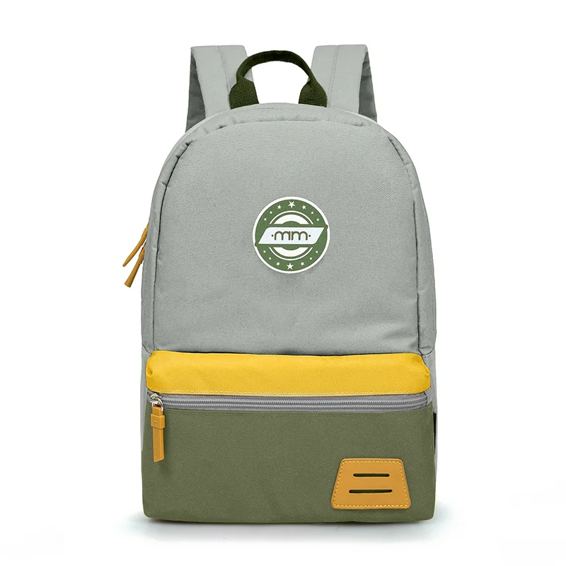 Mommore/Детский рюкзак для детского сада, разные размеры, парусиновая школьная сумка для мальчиков и девочек, сумка для пикника, милая сумка для ланча для детей - Цвет: green-small