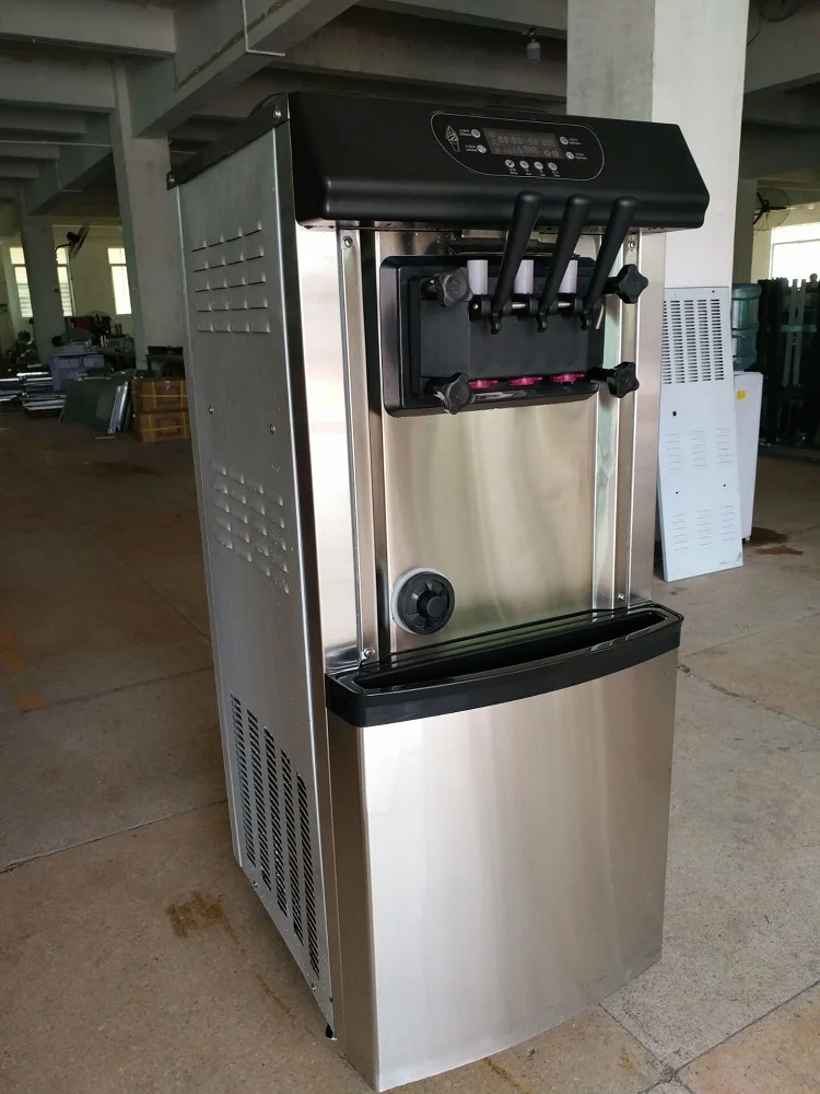 2200 Вт коммерческое мягкое мороженое машина автоматическое мороженое производитель интеллектуальное мягкое мороженое машина