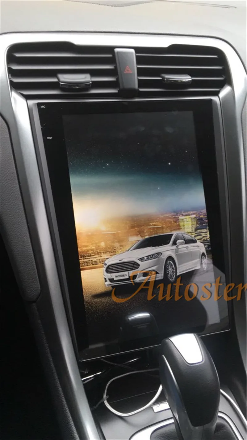 PX6 4 Гб ОЗУ Тесла стиль Android 9,0 Автомобильный gps навигация для Ford Mondeo Fusion MK5 2013+ головное устройство Мультимедиа Радио магнитофон