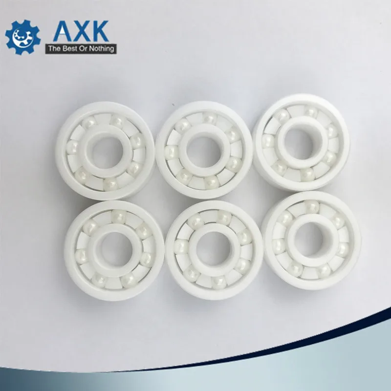 NITRIP 1PCS 626 6x19x6mm White High Precision Full Ceramic ZrO2 Ball Bearing