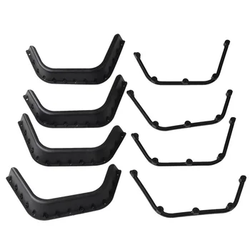 

Flares Portable Simulation Parts Axial 1:10 Body Shell Toy Mudapron Mud Guard Set For RC Crawler Remote Control