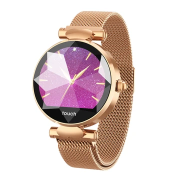 

New Arrival Women Smart Watch Fitness Track Alarm clock Heart Rate Monitor Call reminder For IOS Andrpod PK M8 H2