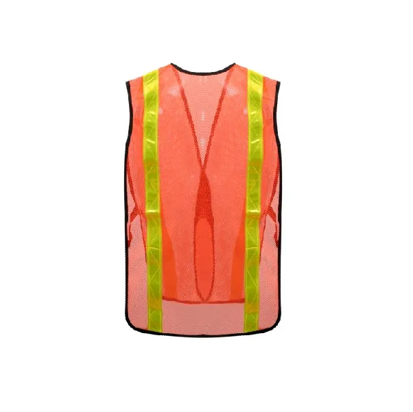 Наружный светоотражающий ПВХ HI-VIZ сетчатый защитный жилет