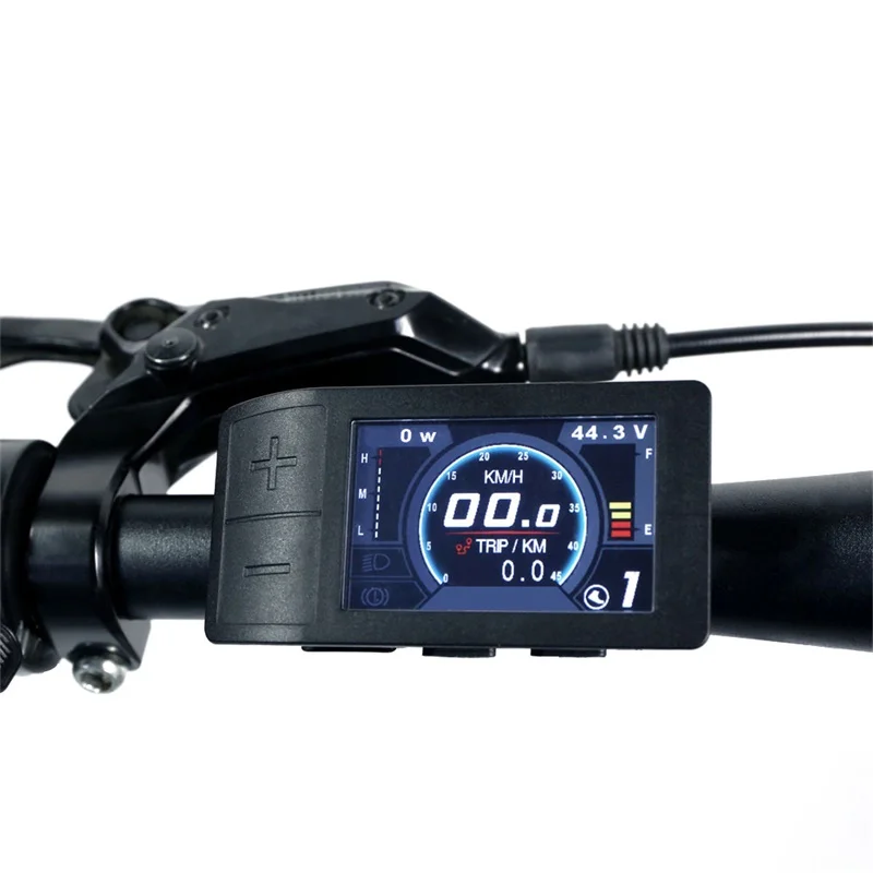 Best Mini Color Display 500C For 8fun BBS01 BBS02 BBSHD Mid Crank Motor Conversion Kit eBike Speedometer Controller 5