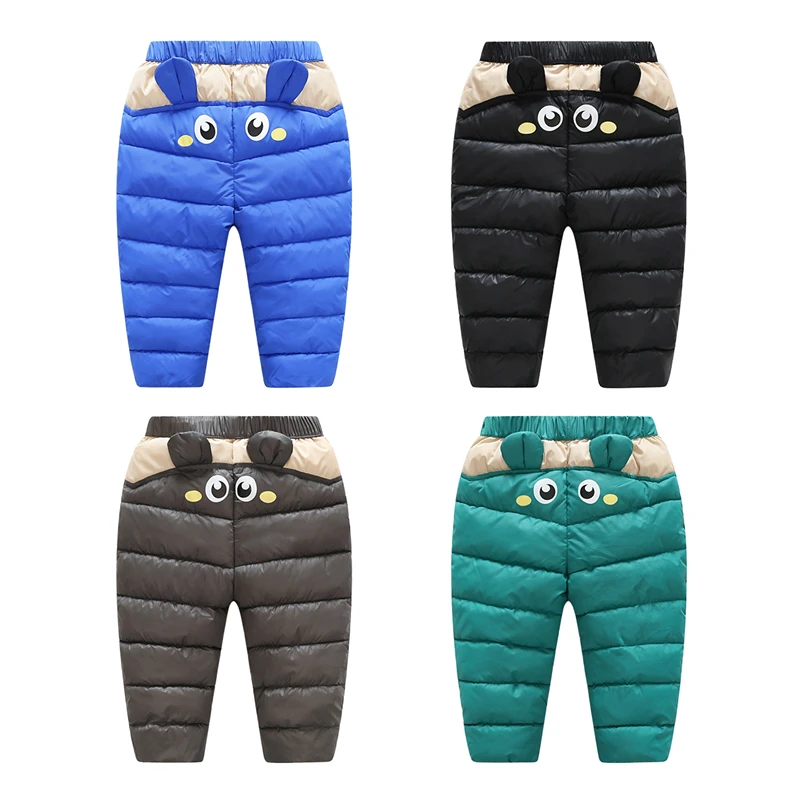 

Vinnytido Winter Pants Ski Trousers For Children Leggings For Girls Boys Warm Pants kids Thick Trousers