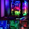 SATA LED Strip Light 5050 RGB for PC Computer Case, SATA power supply interface,Fixed by Magnet,Remote Control ► Photo 2/6