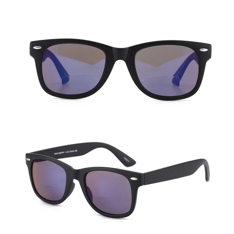 Iboode, бифокальные Солнцезащитные очки для чтения, для женщин и мужчин, очки для пресбиопии, классические квадратные солнцезащитные очки с диоптриями+ 1,5 2,0 2,5 3,0 3,5