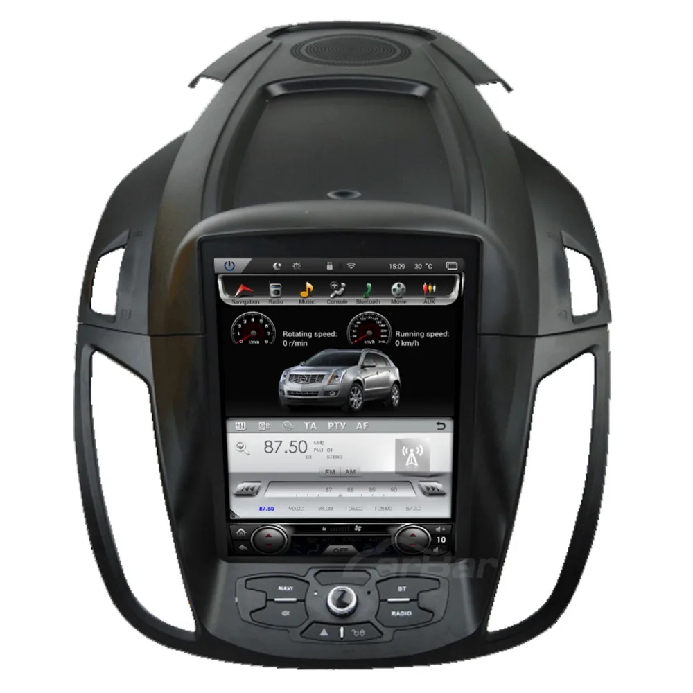 Cheap 10.4" Vertical Huge Screen 1024*768 Android Car DVD GPS Navigation Radio Player for Ford Kuga 2013 2014 2015 RAM 2GB Quad Core 2