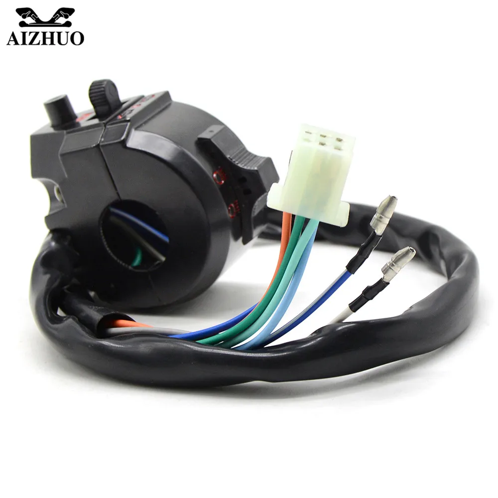 Universal Motocycle Light Switch Button For HONDA CBR 600 F2 F3 F4 F4i CBR600RR CB1000R Horn Turn Signal Electric Lamp Button