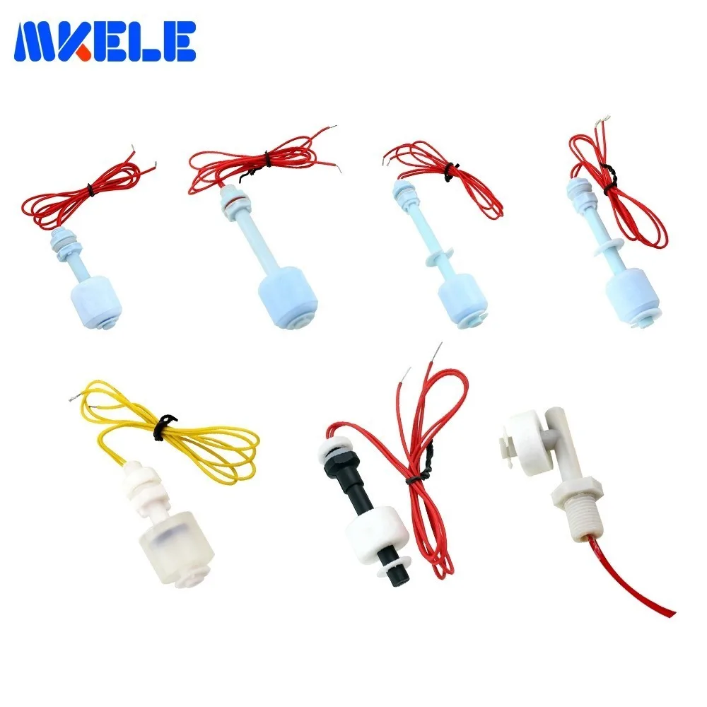 

110V/220V PP Plastic Water Level Float Switch Series Tank Liquid Water Level Switch Sensor Internal Float Sensor Switch Hot Sale
