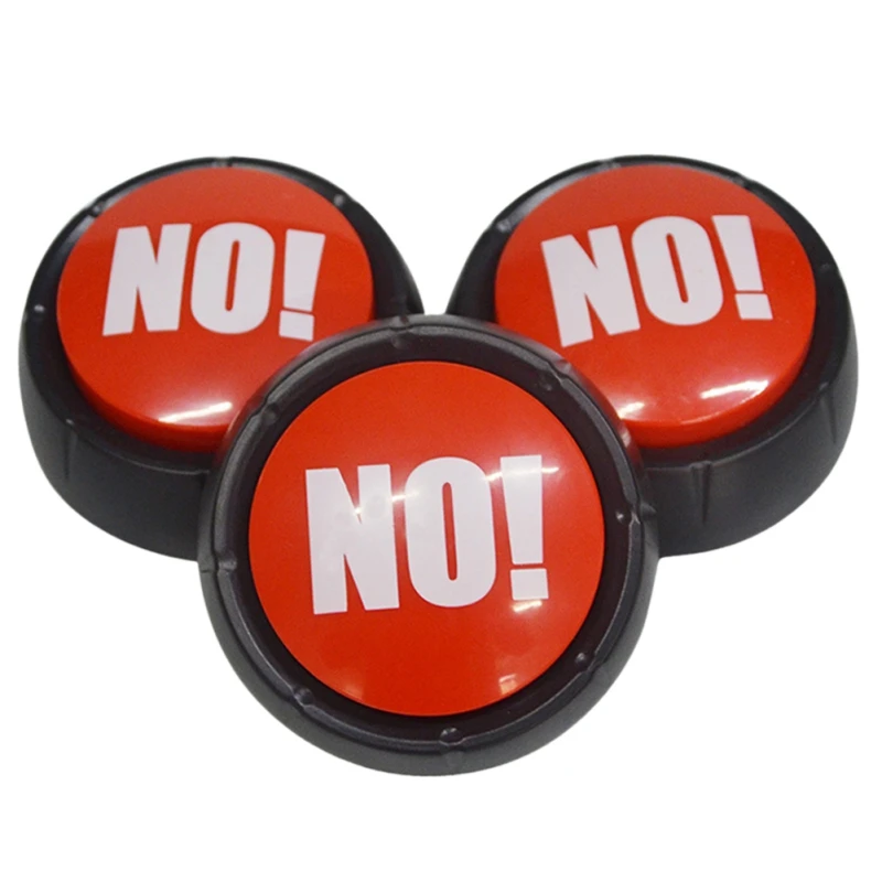 

NO !No Squeeze Sound Toys Button Music Box Novelty Gag Toy Event Party Game Supplies Hot Decoration Gift