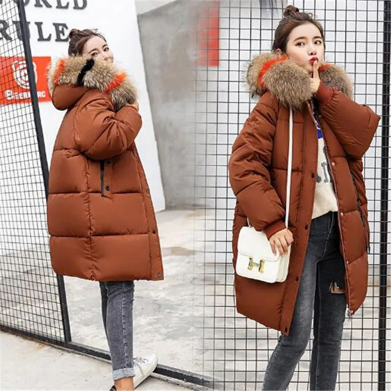 Coton deep Hiver Bas Grand Black Femmes gray coffee Mode Style Laine Mince De Le Collier Pocket white Nouveau Vers Red Loisirs Long 2018 Veste zfxBFwF