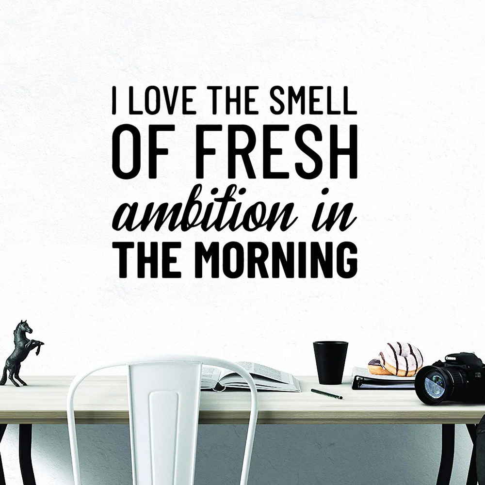 

NEW the morning Wall Sticker Home Decoration Accessories For Kids Rooms Wall Decal Home Decor