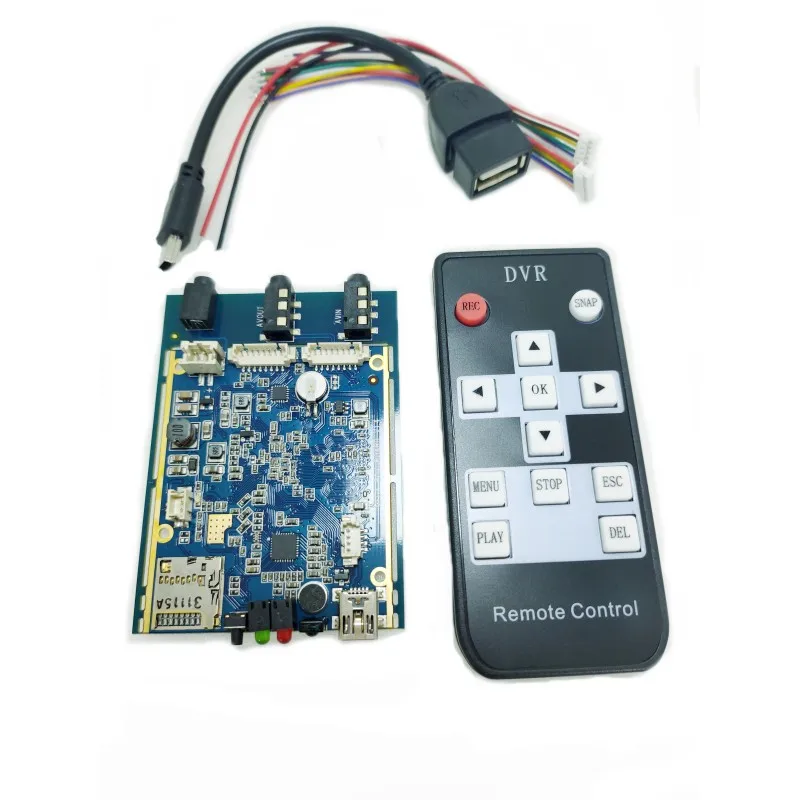 Цифровая 1CH AHD плата dvr pcb 720 P в режиме реального времени 1CH мини модуль видеорегистратора поддержка 128 ГБ sd-карта безопасности Цифровой видеорегистратор X-box