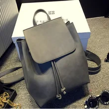 Сплошной Цвет Мода PU кожа bolsa 2016 Новый сумки ведро с небольшой мешок crossbody сумки для женщин мешок руки дамы
