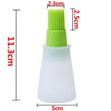 1 шт. гриль кисточки для бутылок с маслом жидкого силикона ручка масло торт Масло Хлеб кисточка для выпечки и bbq кисточка для смазывания кухонной утвари