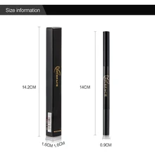 1 шт. Новая натуральная Водонепроницаемая красочная подводка для глаз и бровей Карандаш для бровей двойная головка с косметические кисти для макияжа инструмент