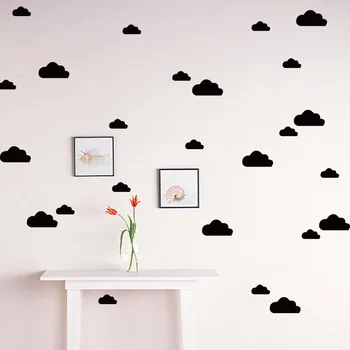 

Clouds shape Wall Stickers Decals PVC environmental Wall Decals For Kids Room Nursery Glass Decor Wall Sticker