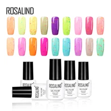 Гель-лак для ногтей Rosalind 7 мл, стиль, яркий лак для ногтей, УФ светодиодный Полупостоянный лак