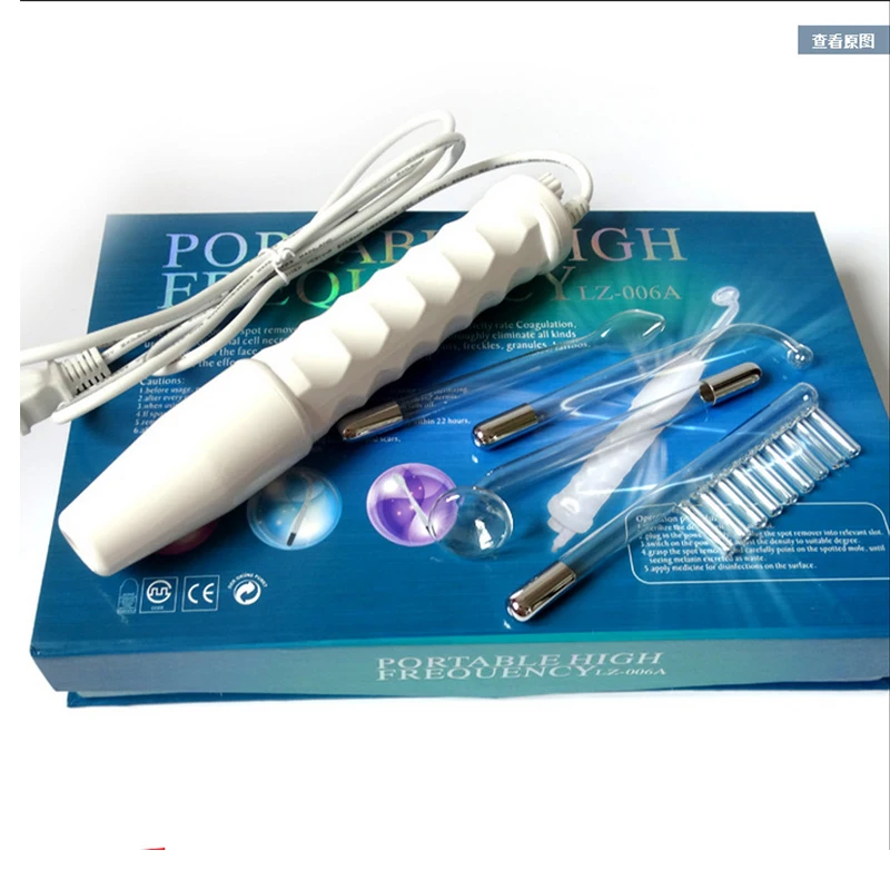 Professional High Frequency Facial Hair Spa Massage Relaxation Machine Skin Spot Remover Portable Infrared Device Care Tool-2