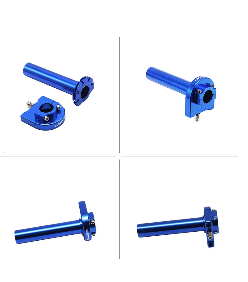 ZSDTRP Универсальный 7/" 22 мм CNC руль быстрого действия дроссельной заслонки поворотные ручки с кабелем Набор для питбайк мотоцикл