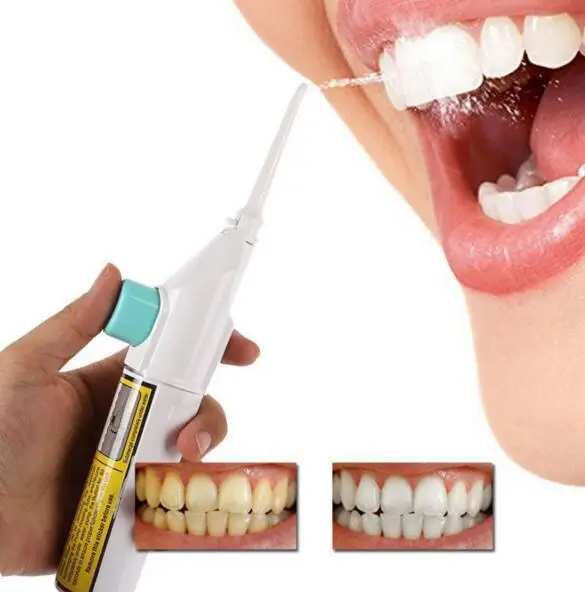 Oral Irrigator Dental Water Jet Floss Pick Teeth Cleaning Flusher Air Powered 2