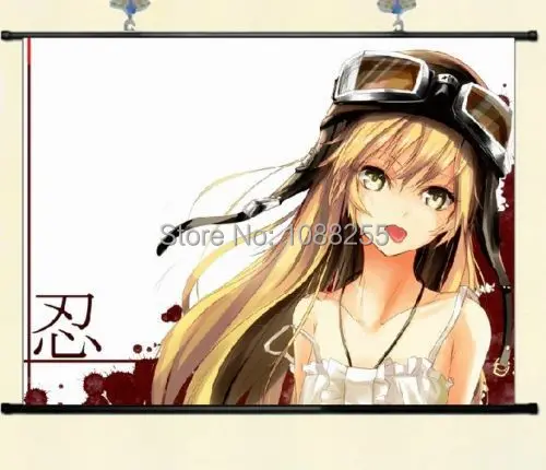 Аниме Bakemonogatari вампир Oshino Shinobu настенный плакат прокрутка домашний декор