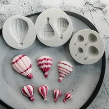 Воздушный шар форма силиконовая форма DIY помадка торт желе сухой Pez Плесень мыло орнамент плесень
