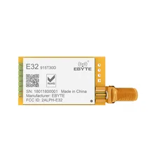 Sx1278 sx1276 lora módulo tcxo 915 mhz sem fio rf E32-915T30D ebyte transmissor de longo alcance sem fio transmissor iot receptor
