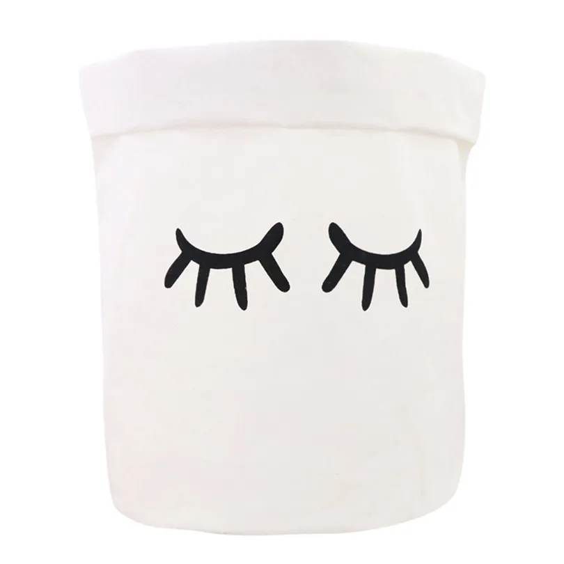 New 2019 Laundry Basket Storage Barrel Standing Clothing Storage Bucket Laundry Organizer Holder Pouch Household #4j03 (3)