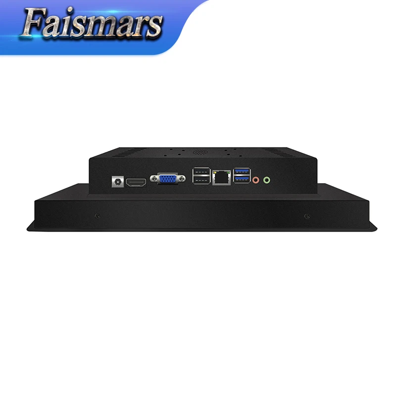 Faismars 10.4 inch Resistive Touchscreen Rack Mount Desktop Computer All In One PC H81-I3 with good quality China Factory (6)